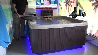 Hotsprings SX Hot Tub Indoor Installation [upl. by Isyad985]