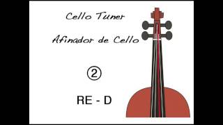 Cello Tuner  Afinador de Cello [upl. by Reiniar]