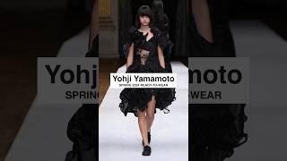 Yohji Yamamoto SPRING 2024 READYTOWEAR  Fashion Trend yohjiyamamoto [upl. by Oruntha]