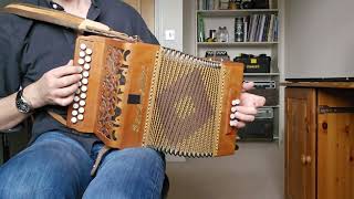 Saddle The Pony  Swallowtail Jig Irish trad  DG melodeon  button accordion [upl. by Ttirrem897]