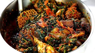 HOW TO MAKE EFO RIRO UPDATED EFO RIRO RECIPE  SISI JEMIMAH [upl. by Denni]