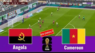 ANGOLA 0 VS CAMEROUN 1  ELIMINATOIRE COUPE DU MONDE [upl. by Enal]