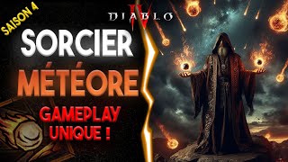 Diablo 4  Sorcier Meteore un gameplay assez unique   Saison 4 [upl. by Culbert]