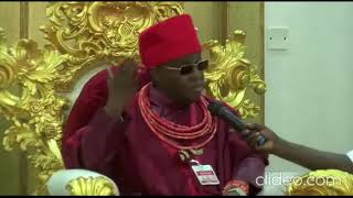 video of Oba Of Benin addressing Obaseki in 2020 trends [upl. by Apfel273]