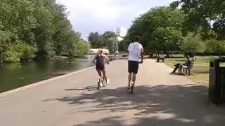 Kickbike in Regents Park [upl. by Cornall560]