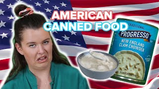 Aussies Try American Canned Foods [upl. by Eiboj417]