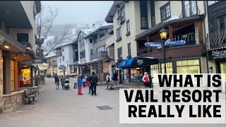 Vail Ski Resort  The Ski Area amp The Villages [upl. by Yknip656]