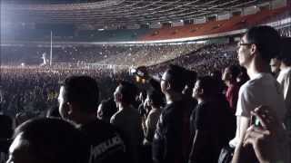 METALLICA Live in Jakarta  25 Agustus 2013  Nothing Else Matters  Enter Sandman  HD [upl. by Gettings]