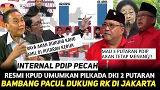 semakin SOMBONG PDIP bergejolak tantang Ridwan Kamil quot3 Putaran Sekalipun PDIP tetap menang“ [upl. by Ahsemal321]