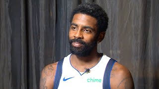 Kyrie Irving 1on1 interview  202425 Dallas Mavericks Media Day [upl. by Lehar341]