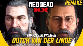 DUTCH VAN DER LINDE Character Creator 1907 Version RDR2 [upl. by Ines]