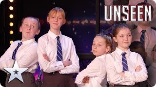 A MUSICAL delight Ebrington Choir take on MATILDA  Auditions  BGT Unseen [upl. by Eissolf]