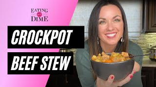 Easy Crock pot Beef Stew Recipe [upl. by Alys888]