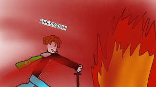 Firebrand leak reaction  Block tales Roblox [upl. by Esirrehc]