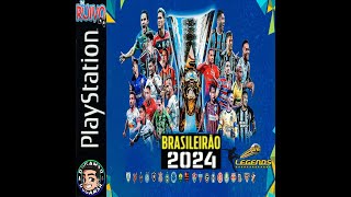 SAIU WINNING ELEVEN PS1 BRASILEIRAO 2024 BY WELEGENDS UPDATE NAO OFICIAL ATUALIZADO POR UM SEGUIDOR [upl. by Tnert918]