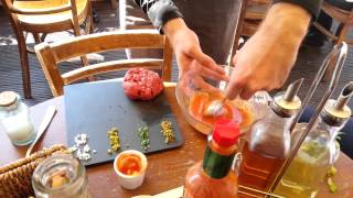 How to make steak tartare [upl. by Shauna]