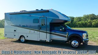 Ford® F550 4X4 XLT Chassis  Class C Motorhome  New Renegade RV Veracruz 30VRM 2024 [upl. by Caravette757]