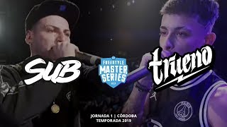 SUB vs TRUENO  FMS ARGENTINA Jornada 1 OFICIAL  Temporada 2019 [upl. by Eicyal491]