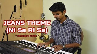 Jeans Theme  Ni Sa Ri Sa ARRahman  Keyboard cover  Navanethan D [upl. by Iolenta]