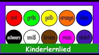 Der Farbenlieder Mix in Deutscher Sprache Wir lernen die Farben Sing mit Yleekids [upl. by Julee]