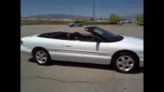 2000 Chrysler Sebring Convertable jxi infinity stereo leather seats for sale Utah [upl. by Wamsley]