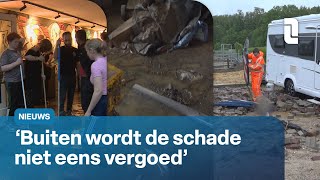 Limburgers maken de balans op na grote schade door regen 😖  L1 Nieuws [upl. by Favin]