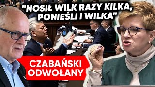 Czabański odwołany Suski bronił go do końca Augustyn błyskawicznie wyjaśniła posła PiS [upl. by Siloum]