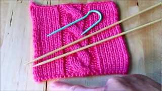 How to Knit a Cable [upl. by Elocan]