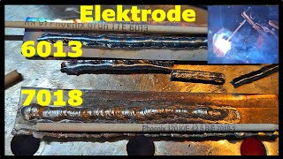 Stabelektrode 6013 vs 7018 mit dem Welbach Proxus [upl. by Nomor]