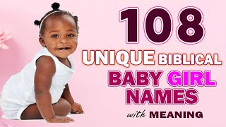 108 Unique Baby Girl Names with Meanings l Beautiful Christian Baby Girl Names With Meanings A To Z [upl. by Cindee328]