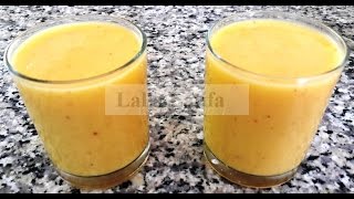 Smoothie aux fruits exotiquesالذ واروع سموتي بالفواكه [upl. by Dnalerb]