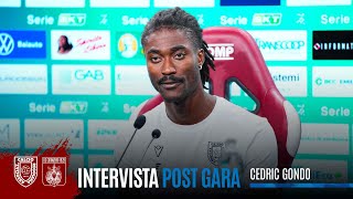 INTERVISTA  Cedric Gondo post ReggianaCatanzaro [upl. by Letti]