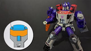 Pretty Banging Figure  Transformers Generations Selects Galvatron [upl. by Ecnesse]