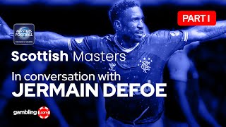 quotI would 100 consider managing Rangersquot  Jermain Defoe ahead of the Scottish Masters [upl. by Aer]