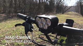 Magicshine Monteer 6500  SeeMee 60  Review and Test [upl. by Atinehc]