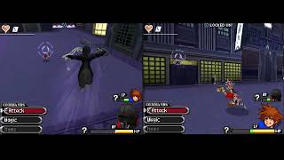 Kingdom Hearts 3582 Days Multiplayer PvP 81 DW Roxas vs Sora vs AntiRiku [upl. by Pliske656]