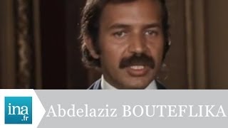 Abdelaziz Bouteflika quotles relations entre la France et lAlgérie en 1973quot  Archive INA [upl. by Bazar662]