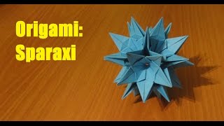 DIY оригами цветок спараксис\Origami flower sparaxis [upl. by Iclek]