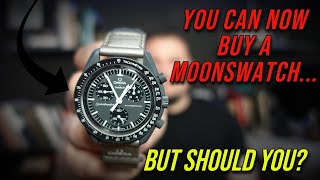 You Can Now Buy a MoonSwatch BUT Should You The Omega x Swatch Speedmaster MoonSwatch Mercury [upl. by Ahsina354]