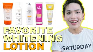 WHITENING LOTION FAVORITES LESS THAN 200 PESOS LANG LAHAT SIR LAWRENCE [upl. by Nyrac]