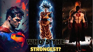 Whos The Strongest Alien Race Kryptonians vs Saiyans vs Viltrumites [upl. by Lizette614]