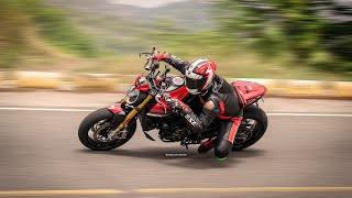 THIS DUCATI MONSTER SP IS SO FAST  BMW M1000RR [upl. by Korman]