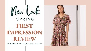 Review New Look 2024 Spring Sewing Patterns [upl. by Atinoj]