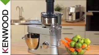 Kenwood Metal Juice Extractor AT641  Kitchen Machine Attachment [upl. by Persse]