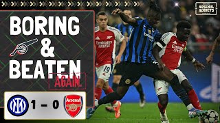 Inter Milan Beat Arsenal  Gooners React [upl. by Acisse]