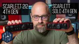 ČETVRTA GENERACIJA JE NAJBOLJA  FOCUSRITE Scarlett SOLO  Scarlett 2i2 4th gen [upl. by Elirpa]