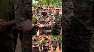 MOHANLAL Visiting WAYANAD LANDSLIDE Areas  Lieutenant Colonel Mohanlal wayanad newsupdate [upl. by Suivatal]