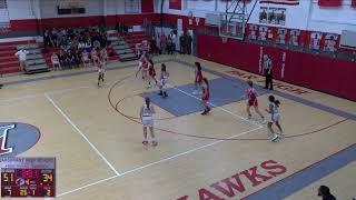 Parsippany vs Whippany Park High School Girls Varsity Basketball [upl. by Nosnirb596]