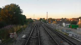 Cab Ride 35  Wimbledon to South West Sidings via Pigs Hill British Rail Freight [upl. by Now]