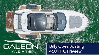 Preview Galeon 450 HTC Ft Lauderdale Boat Show 2023 for Silver Seas Yachts Seattle [upl. by Cristi]